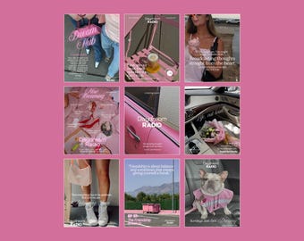 Podcast Marketing, Dreamy Pastel Aesthetic, Canva Posts, Lifestyle Creative, Soft Branding, Instagram Post