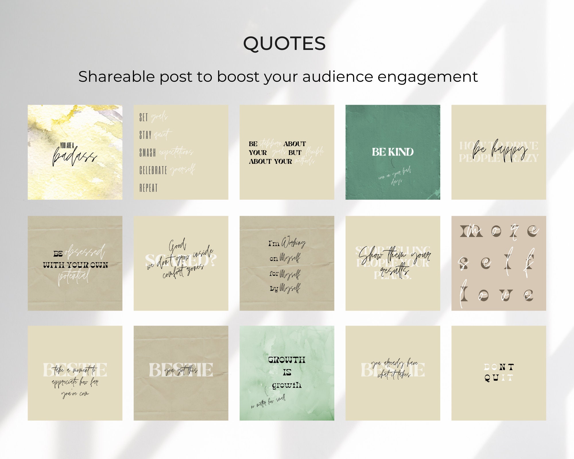 100 Quotes Post Canva Templates Editable Customize Etsy 100 Quotes Post Canva Templates Editable Customize Etsy