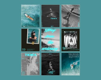 Luxury Retreat, Minimalist Aesthetic, Canva Templates, Wellness Center, Spa, Instagram Posts