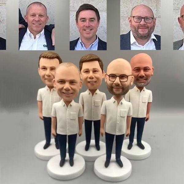 Groomsmen Gift set of 1-20 Groomsman bobble head Best man gifts Best men custom bobbleheads Groomsman Proposal Gifts Ideas Groom Gifts