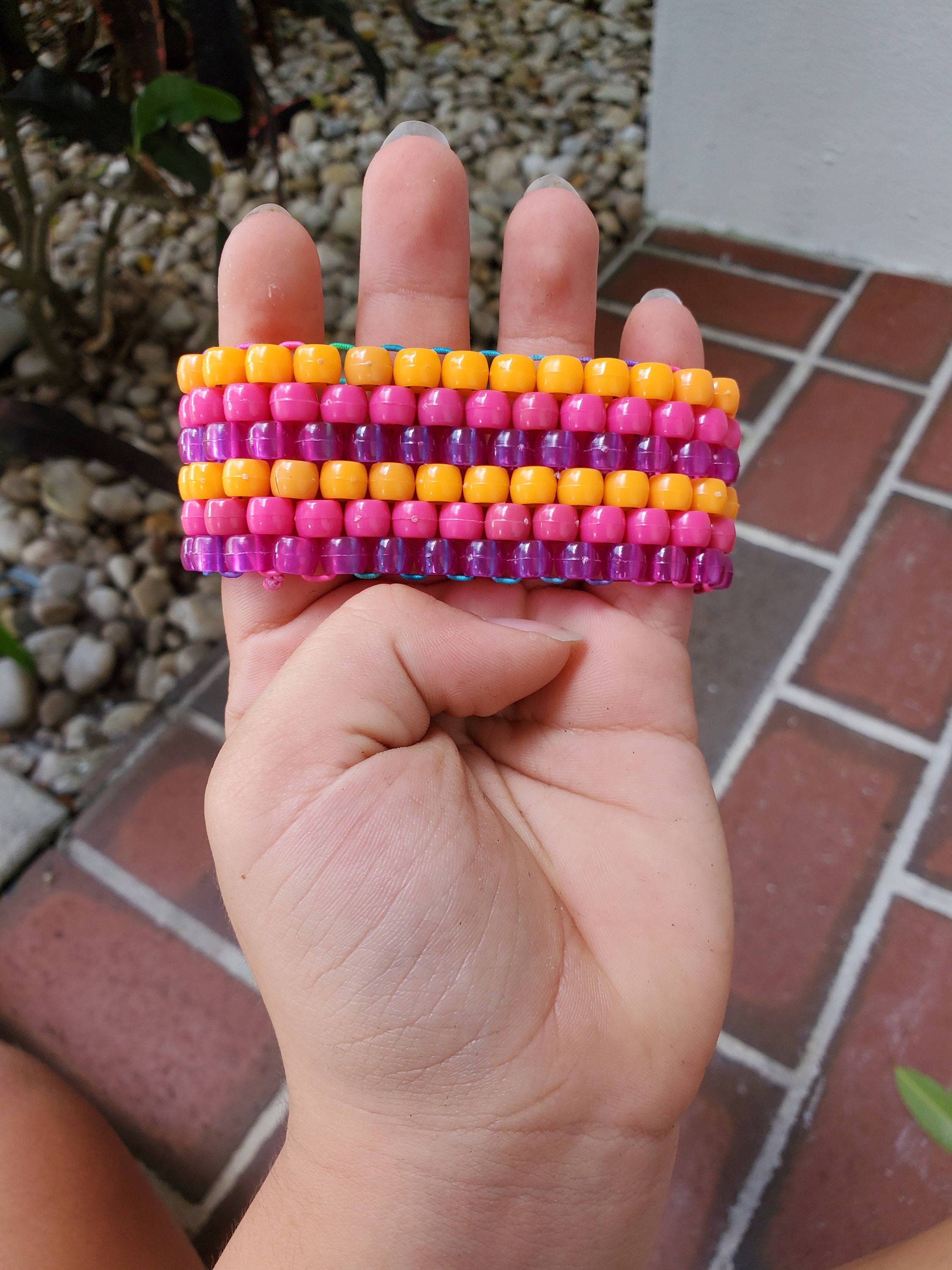 DSC02965 - Colorful Bead Bracelets - Kandi Cuffs, Photo © T…