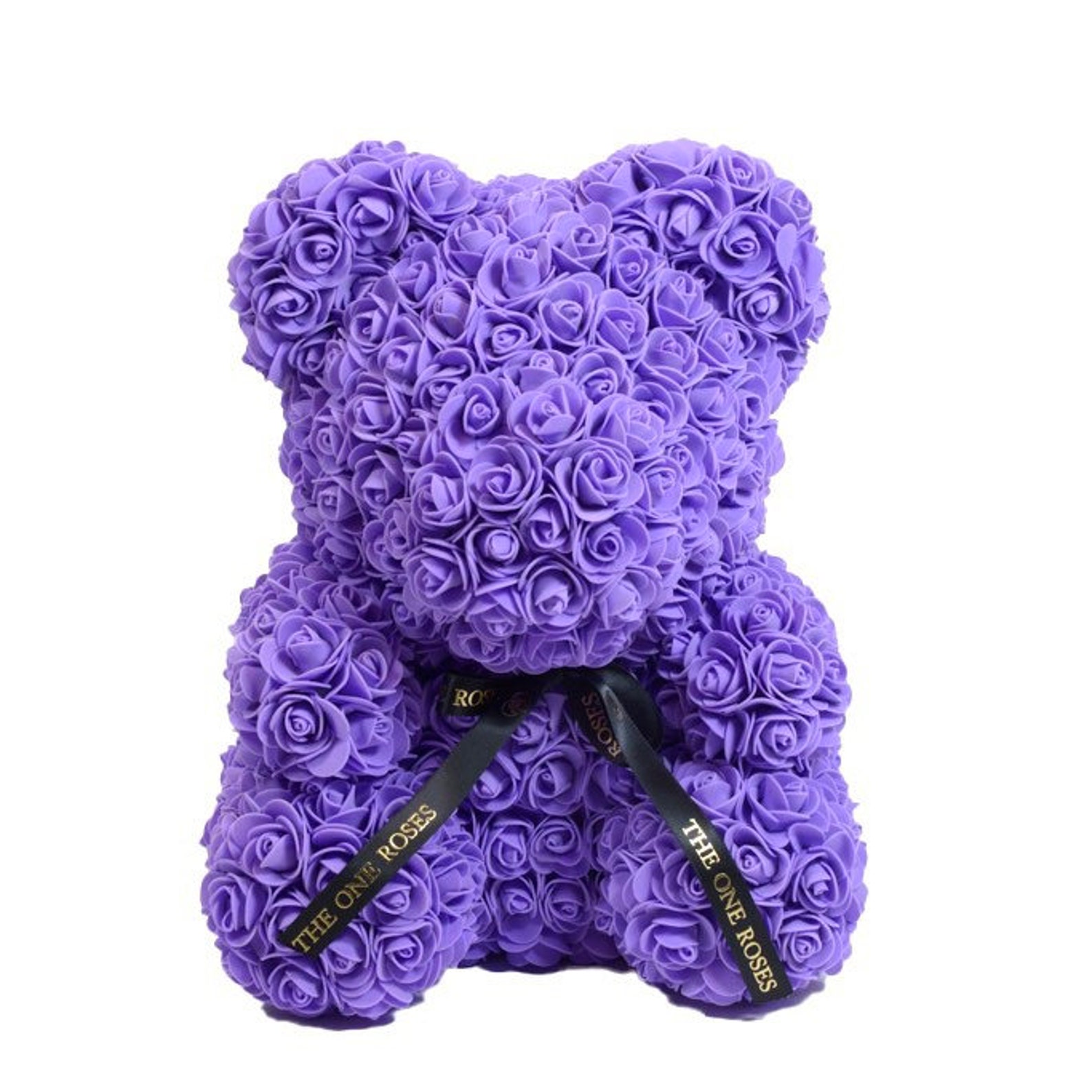 lavender rose bear