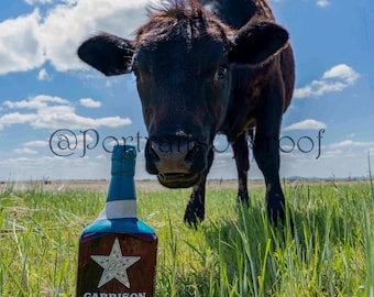 Garrison Brothers Balmorhea Bourbon Whiskey Wall Photo Print, Texas Whiskey Canvas Photo, Texas Bourbon Wall Art, Texas Bar Decor, Man Cave