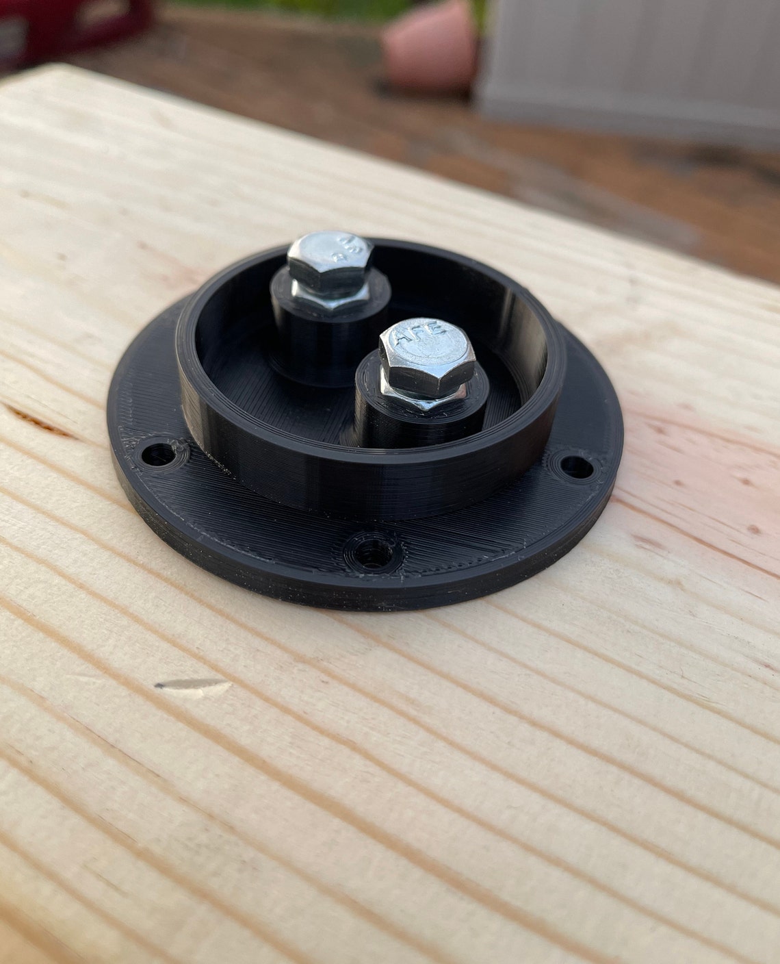 Round Subwoofer Speaker Box Terminal Etsy