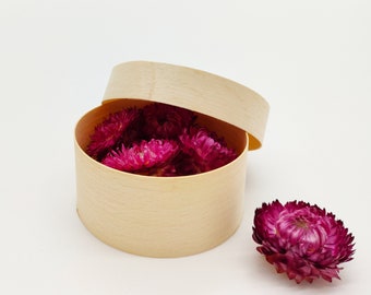 Small Bentwood Box 3,34" | Mini Round Wooden Box | Unfinished Bentwood Box | Cheese Box | Eco Gift Box | Jewelry Box | Wedding Wood Favors