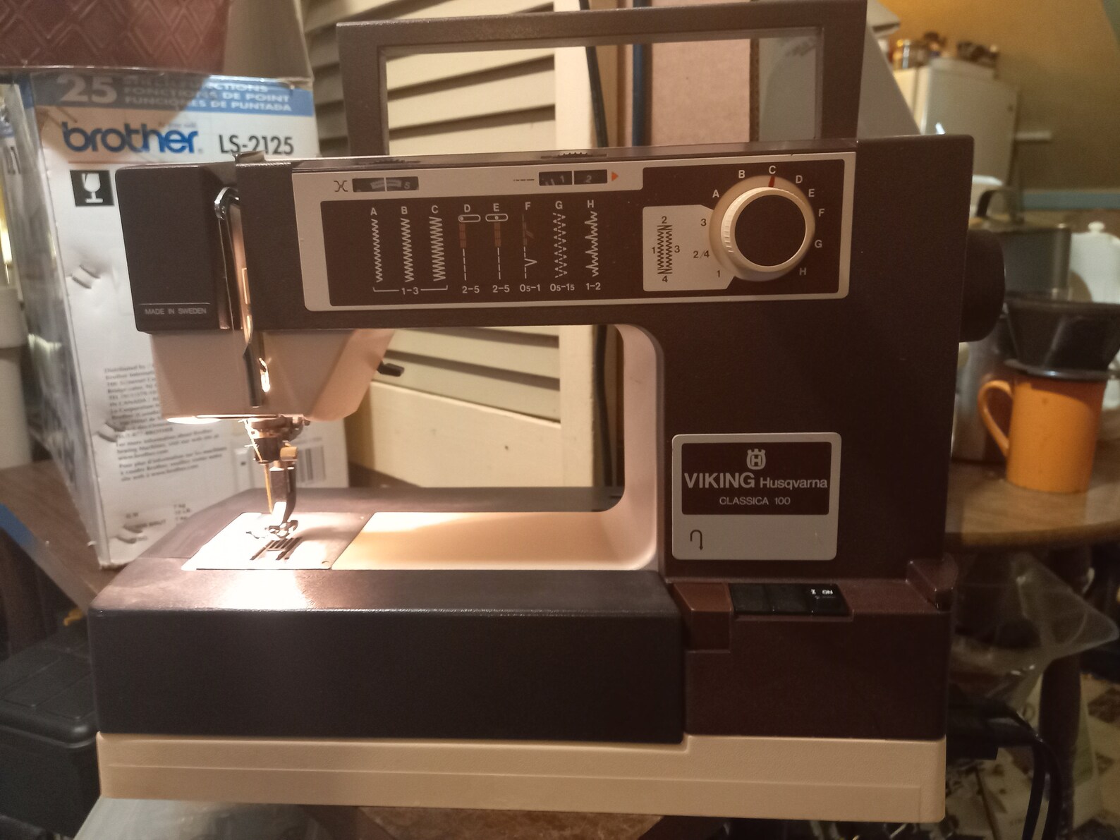 Husqvarna Viking Classica 100 Sewing Machine Etsy