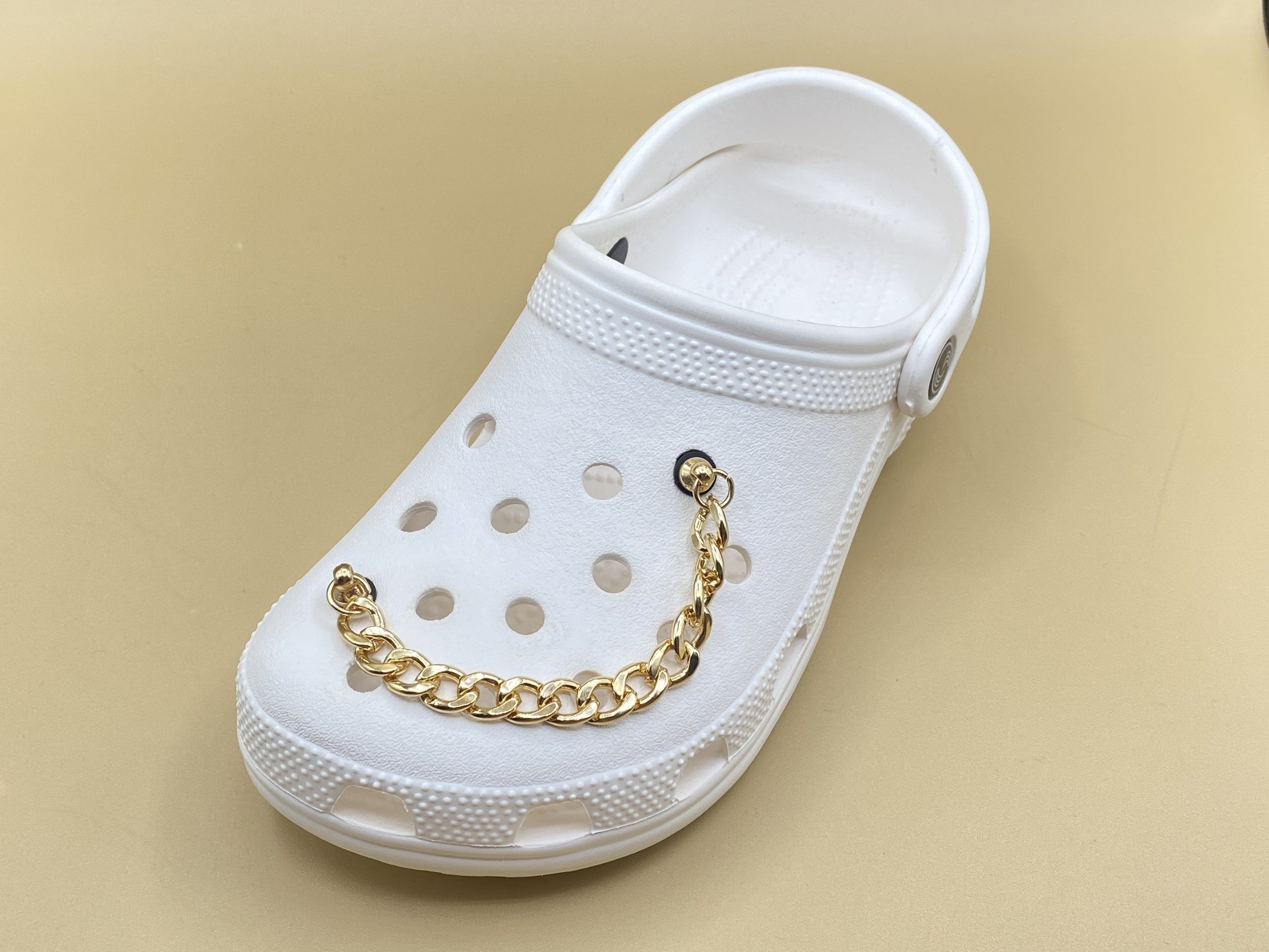 High Quality Luxury Gold and Silver Chain Charms for Crocs. - Etsy