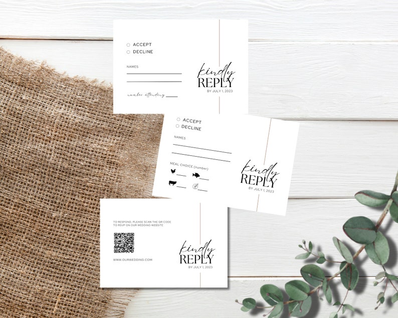 Wedding Invite, Customizable, Printable Invitation Template, Wedding ...