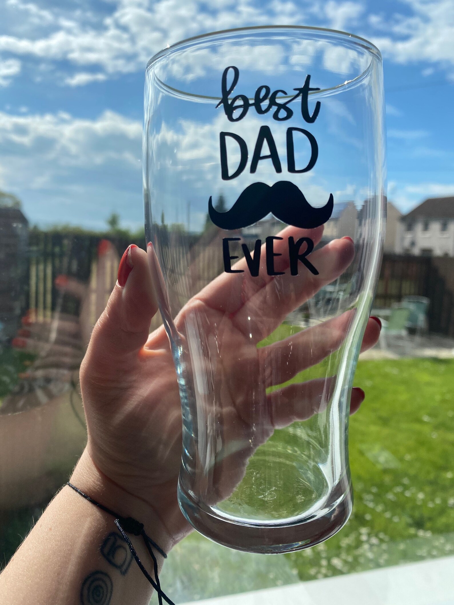 Fathers Day Pint Glasses Etsy