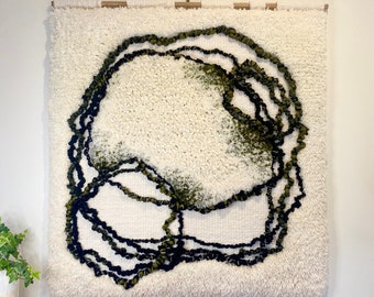 MADE TO ORDER Extra large handwoven wall art | Weaving | Wall hanging | Tapestry | Abstract woven art | Modern  fiber art