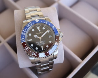 seiko submariner blue