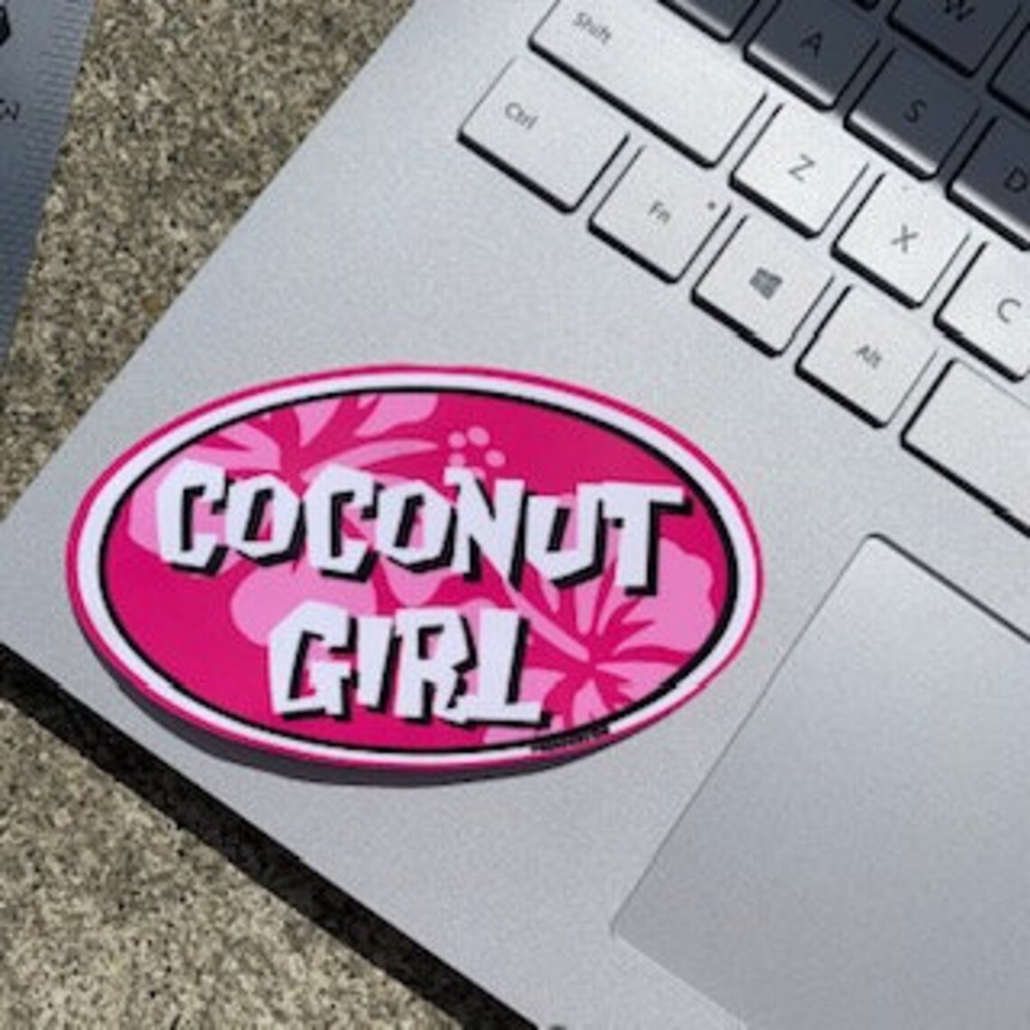 Y2k Coconut Girl Aesthetic Die Cut Sticker Etsy