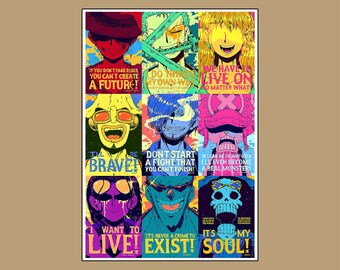 One Piece Manga Etsy One Piece Manga Etsy