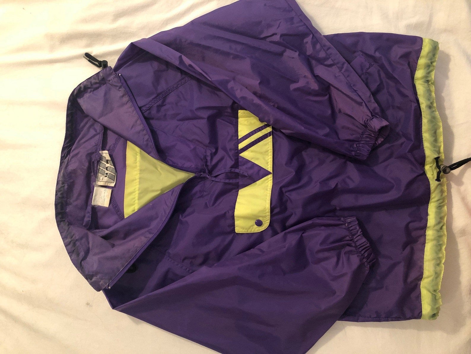 Unisex Nylon Windbreaker Etsy