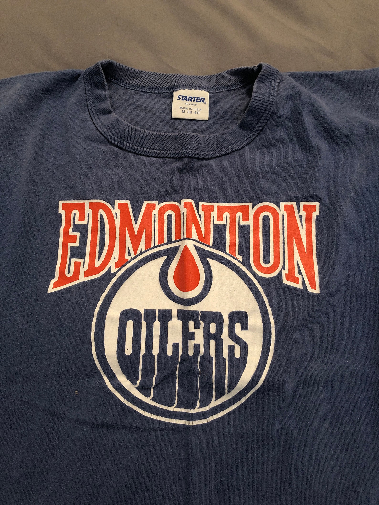 NHL Edmonton Oilers TShirt Etsy