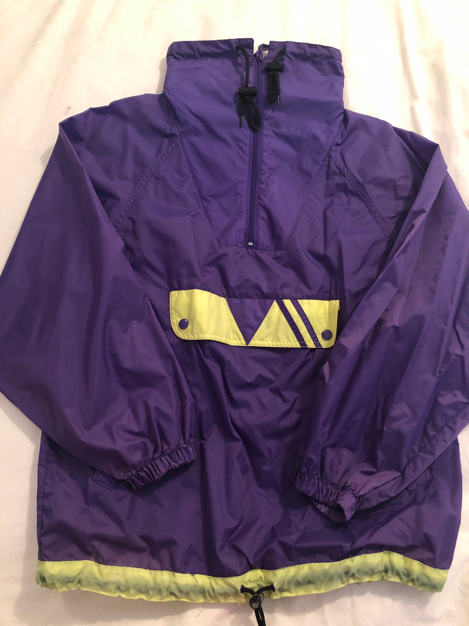 Unisex Nylon Windbreaker Etsy