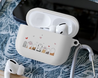 Katzenpfoten - AirPods und AirPods Pro Case Cover - Niedliche Geschenkidee für Sie / Katzenliebhaber
