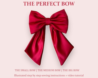 The Perfect Bow - Printable PDF Sewing Pattern