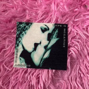 Type O Negative Bloody Kisses Patch