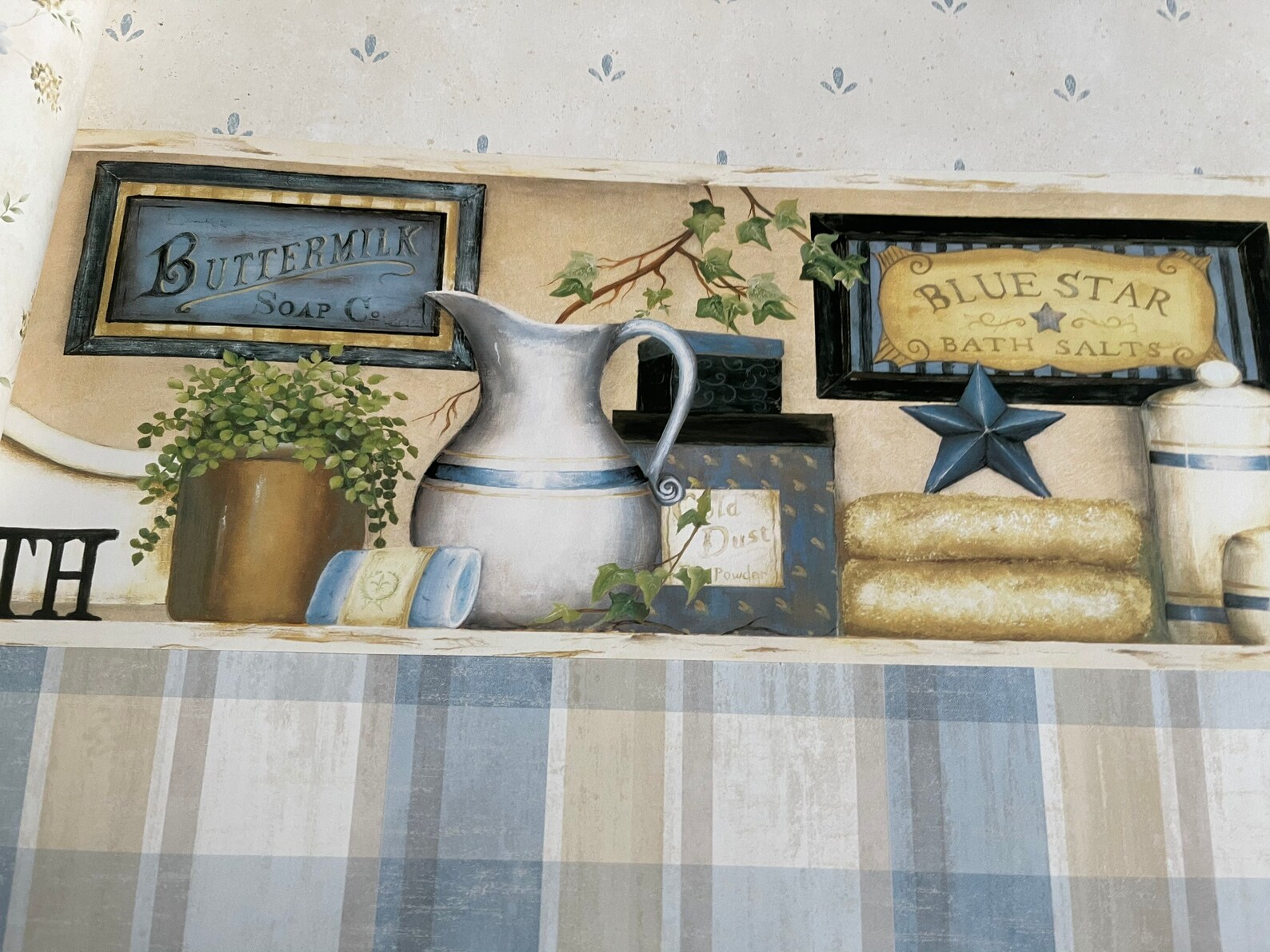 Wallpaper Sample Book Countryside by Chesapeake Etsy