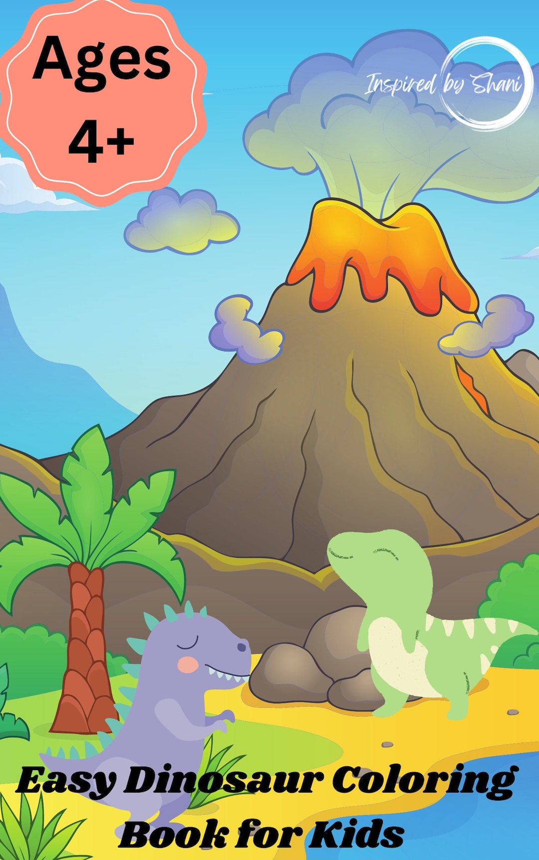 30 Printable Dinosaur Coloring Pages for Kids Ages 3 Easy to Color