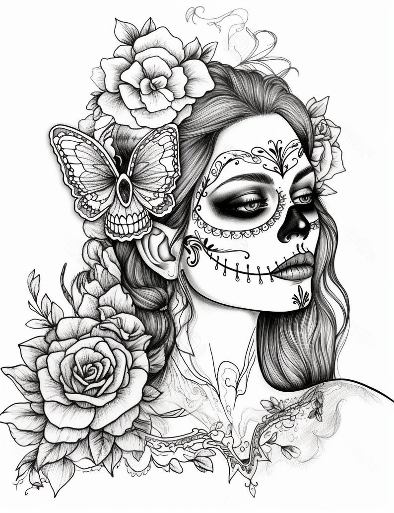 80 Pages of Beautiful Sugar Skull - Il 794xN.5028233214 Efkv