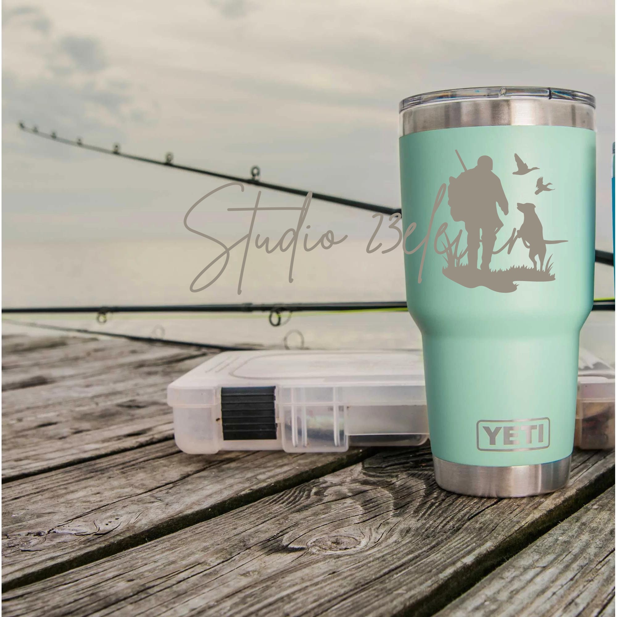 Engraved Yeti Gift. Custom Yeti Rambler Cup. Personalized Gift for Him