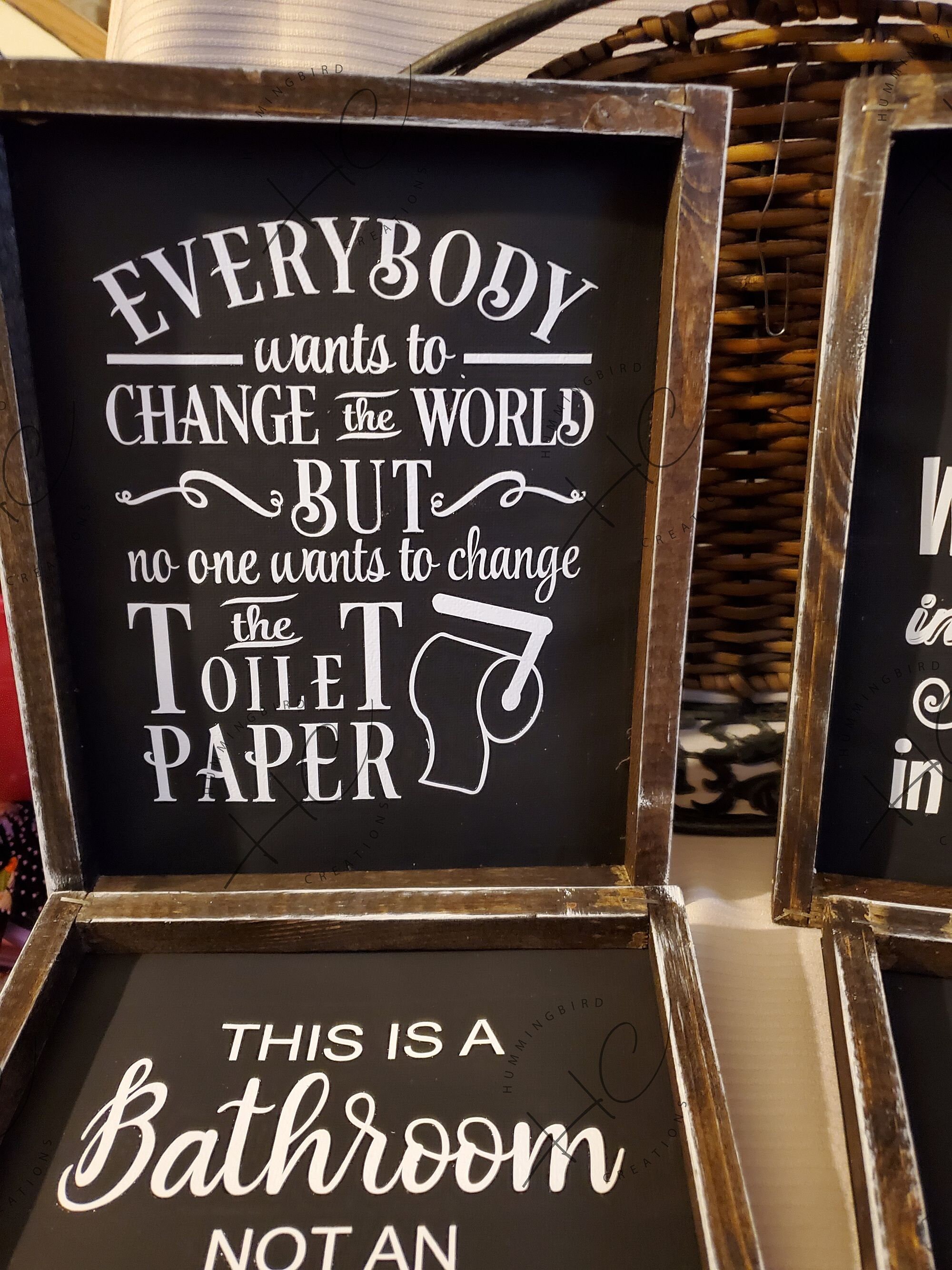 4er Set Humorvolle Badezimmer Schilder Badezimmer Regeln | Etsy