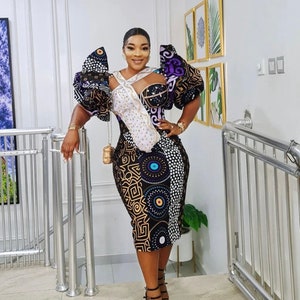 African mermaid dress, Ankara gown, African gown, African prom dress, African print dress