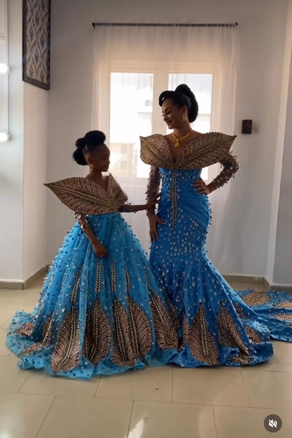 sachin and babi light blue dress Fall + Winter Engagement Session Dresses (Or Wedding Guest) main image 0
