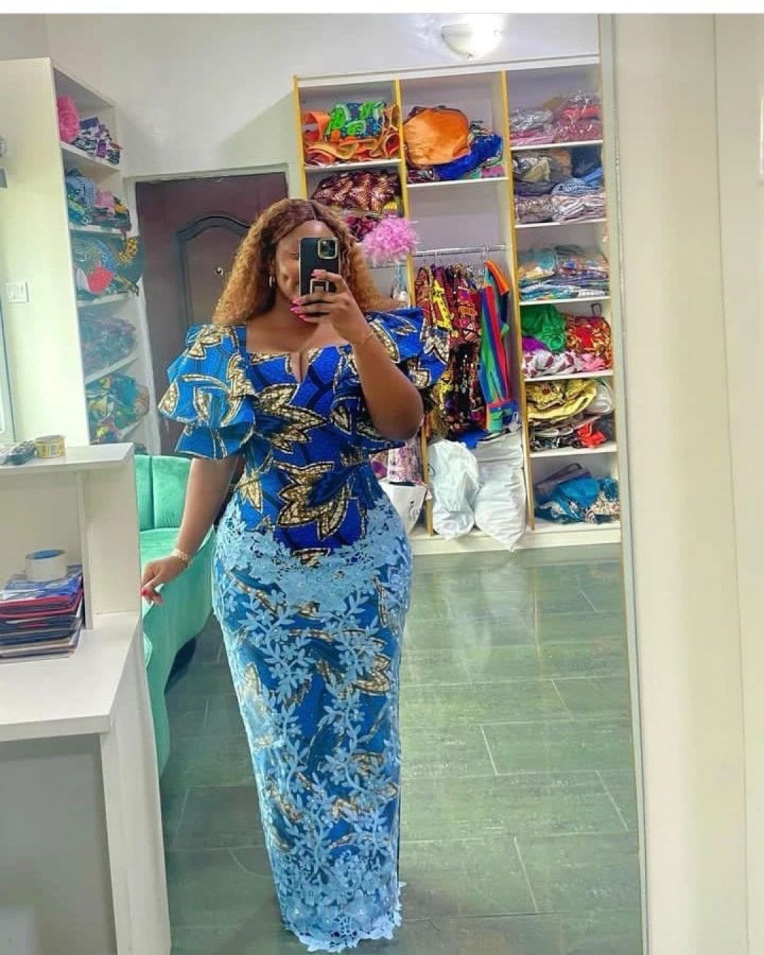 Short peplum gown styles clearance