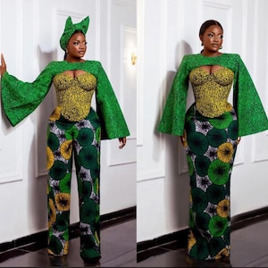 African mermaid dress, Ankara gown, African gown, African prom dress, African print dress