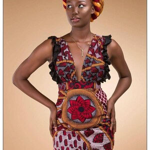 African mermaid dress, Ankara gown, African gown, African prom dress, African print dress