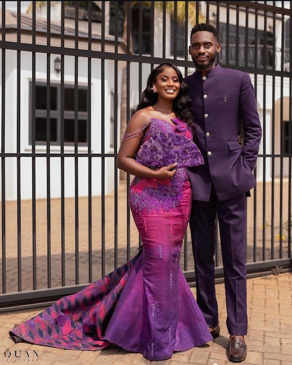 Africa Couple Outfit for Wedding, Wedding Engagement Party Church Outdoor Event Summer Ready. - Etsy Africa Couple Outfit for Wedding, Wedding Engagement Party Church Outdoor Event Summer Ready. - Etsy
