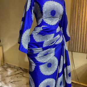 African mermaid dress, Ankara gown, African gown, African prom dress, African print dress