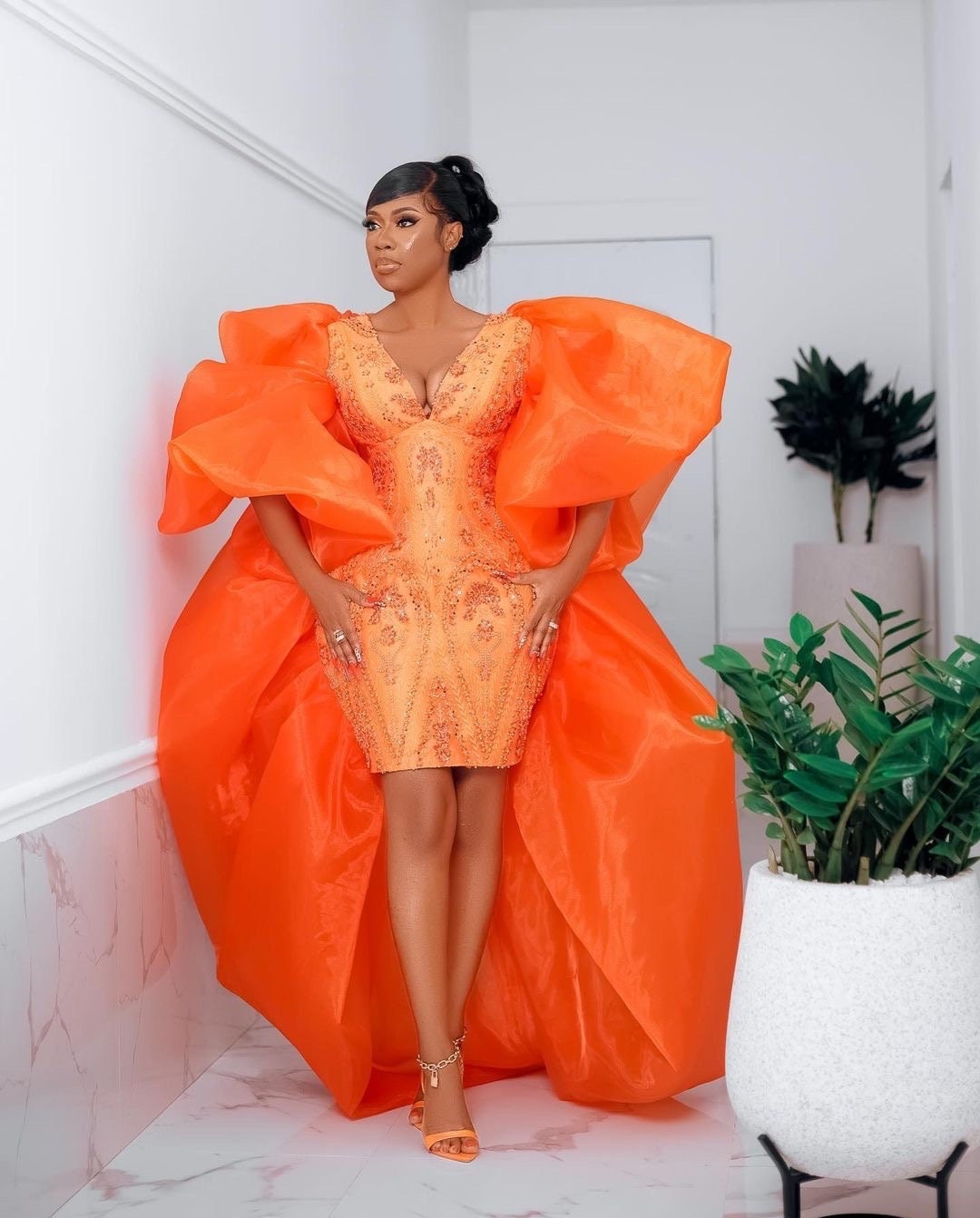 African prom dress, women's clothing, party dress