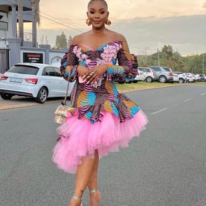 African mermaid dress, Ankara gown, African gown, African prom dress, African print dress