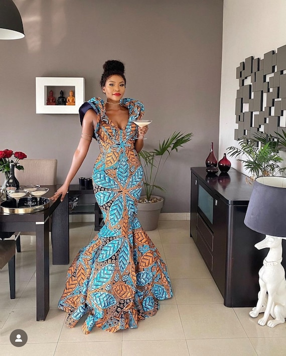 Robe africaine sirene sales