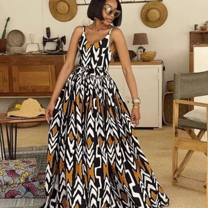 African mermaid dress, Ankara gown, African gown, African prom dress, African print dress