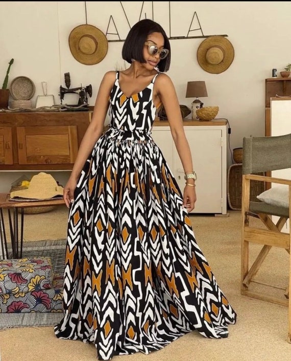 African Mermaid Dress Ankara Gown African Gown African Prom