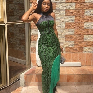 African mermaid dress, Ankara gown, African gown, African prom dress, African print dress