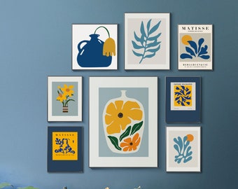 Minimalist Paint by Number Kit: DIY Abstract Wall Art, Healing Activity Kit