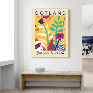 Kit de peinture florale par numéro : peinture à l&#39;huile DIY de style vintage