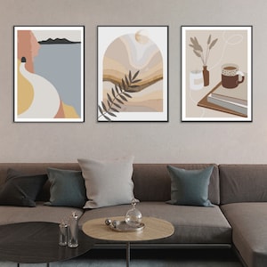 Abstract Paint by Number Kit: DIY Oil Painting, Wall Decor