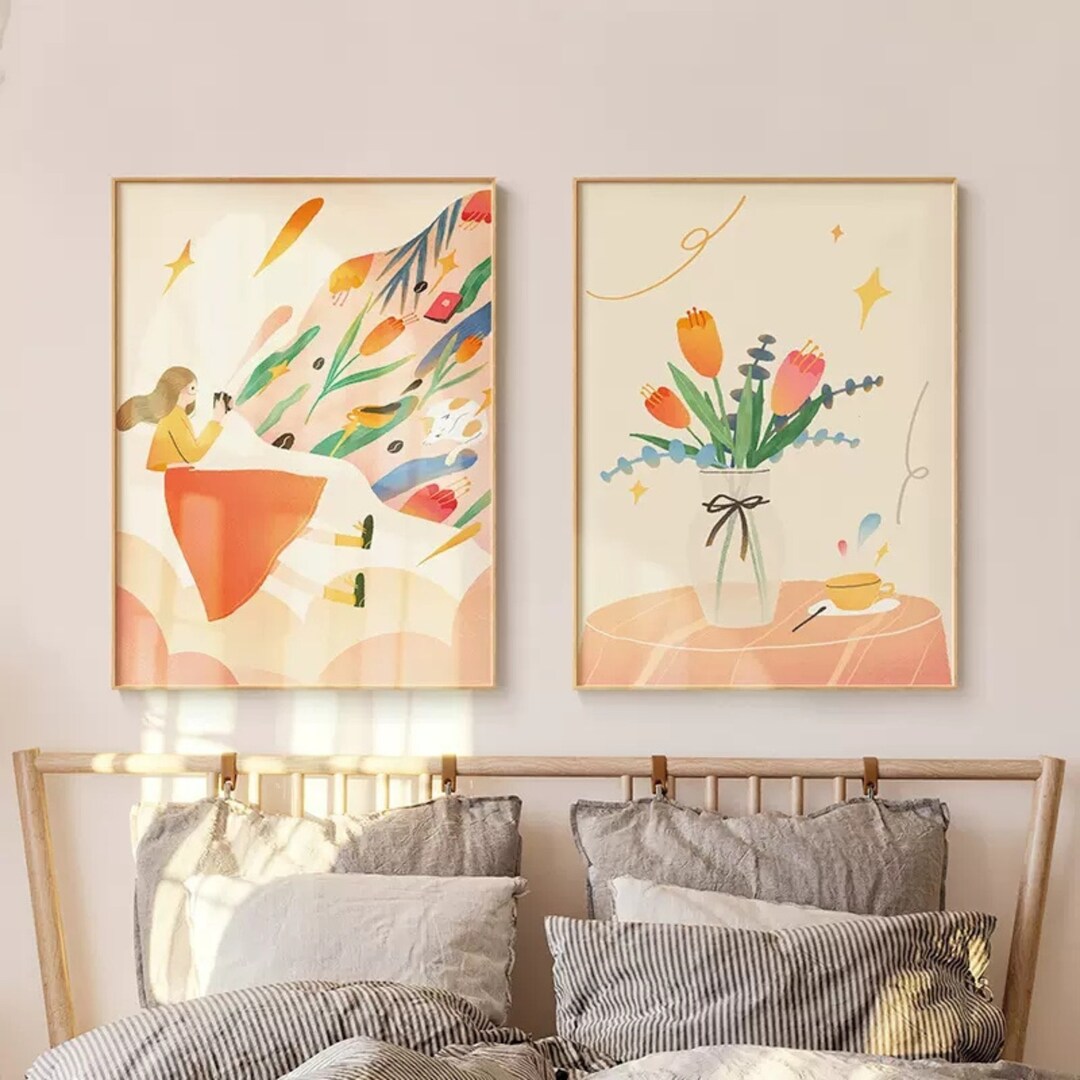 Modern Paint by Number Paint by Number Kit Adult DIY Oil Etsy