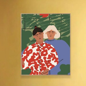 Pop Art  Paint by Number -  Paint by Number Kit Adult | DIY Oil Painting | DIY Kit - Home Decor -Christmas GIft
