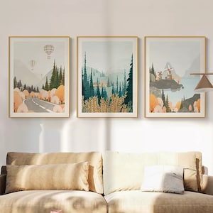 Bohemia Paint by Number - Morocco View Paint by Number Kit Adult | DIY Oil Painting | DIY Kit - Minimalist Wall Decor -Christmas GIft