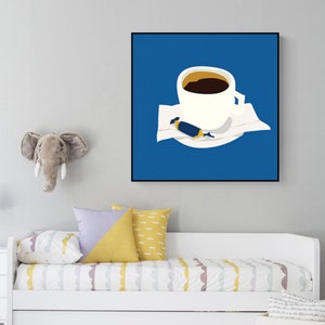 Minimalist Paint by Number -  Paint by Number Kit Adult | DIY Oil Painting | DIY Kit - Handmade Wall Decor -
