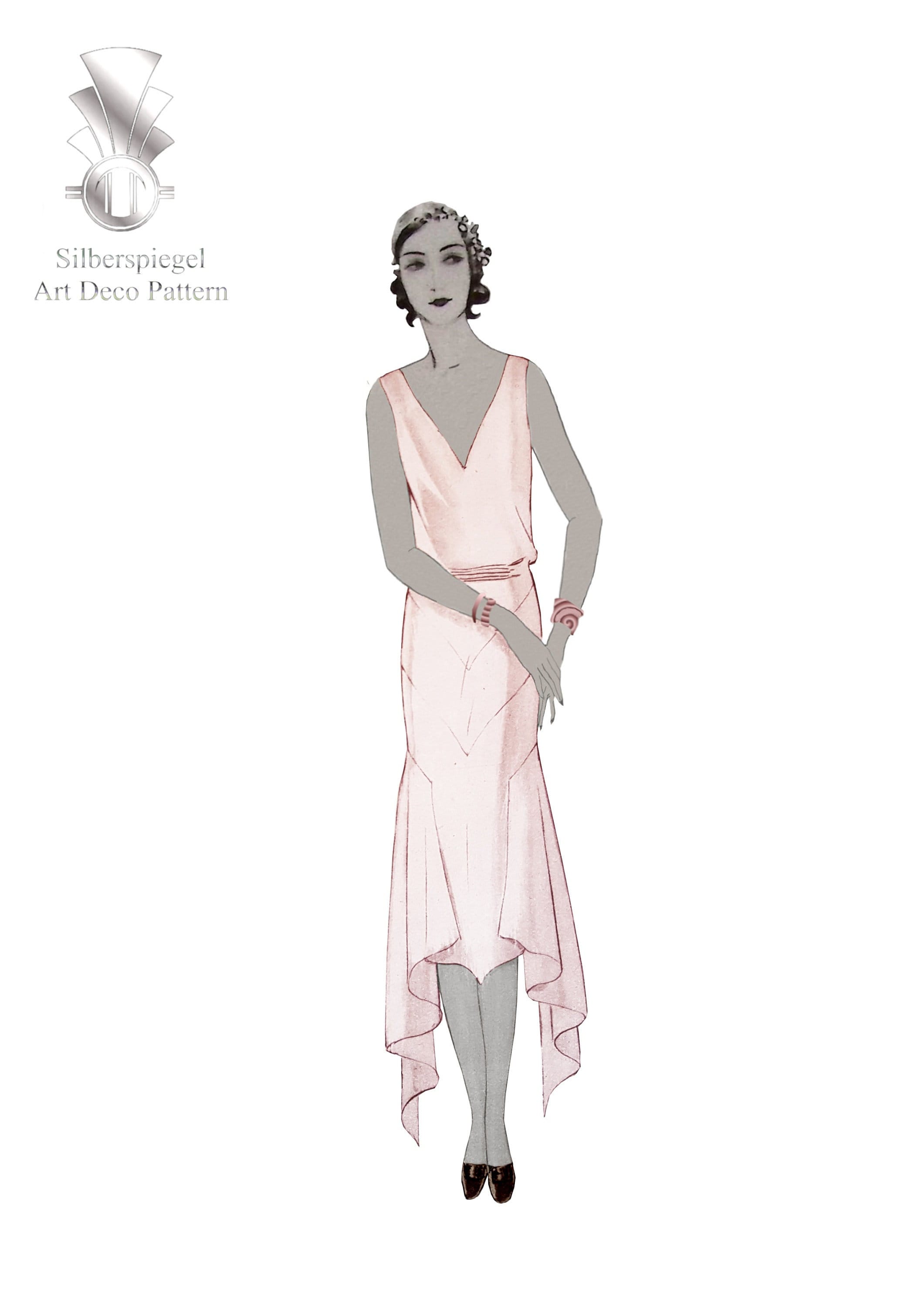 Art Deco dressing : Deco dresses from 1918 onwards