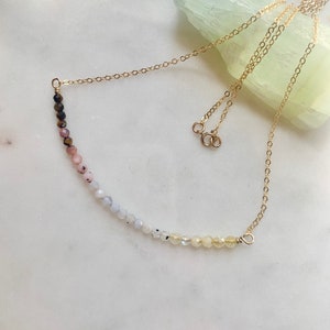 Crystal Gemini Necklace Gemini Birthday Gift June Birthday Gift for Her Zodiac Sign Gifts May Birthday Gift Gold Filled Necklace Girlfriend